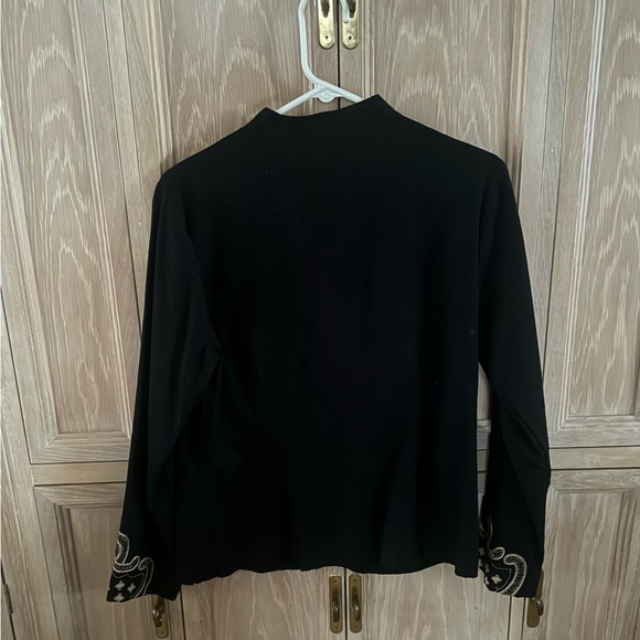 Rare Find: Vintage 1990s Harve Bernard Embroidered Indian-Inspired Jacket - Picture 3 of 5